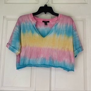 Tie Dye Crop Tee